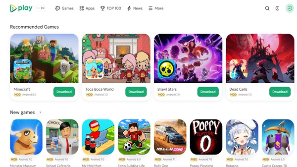 5 play android